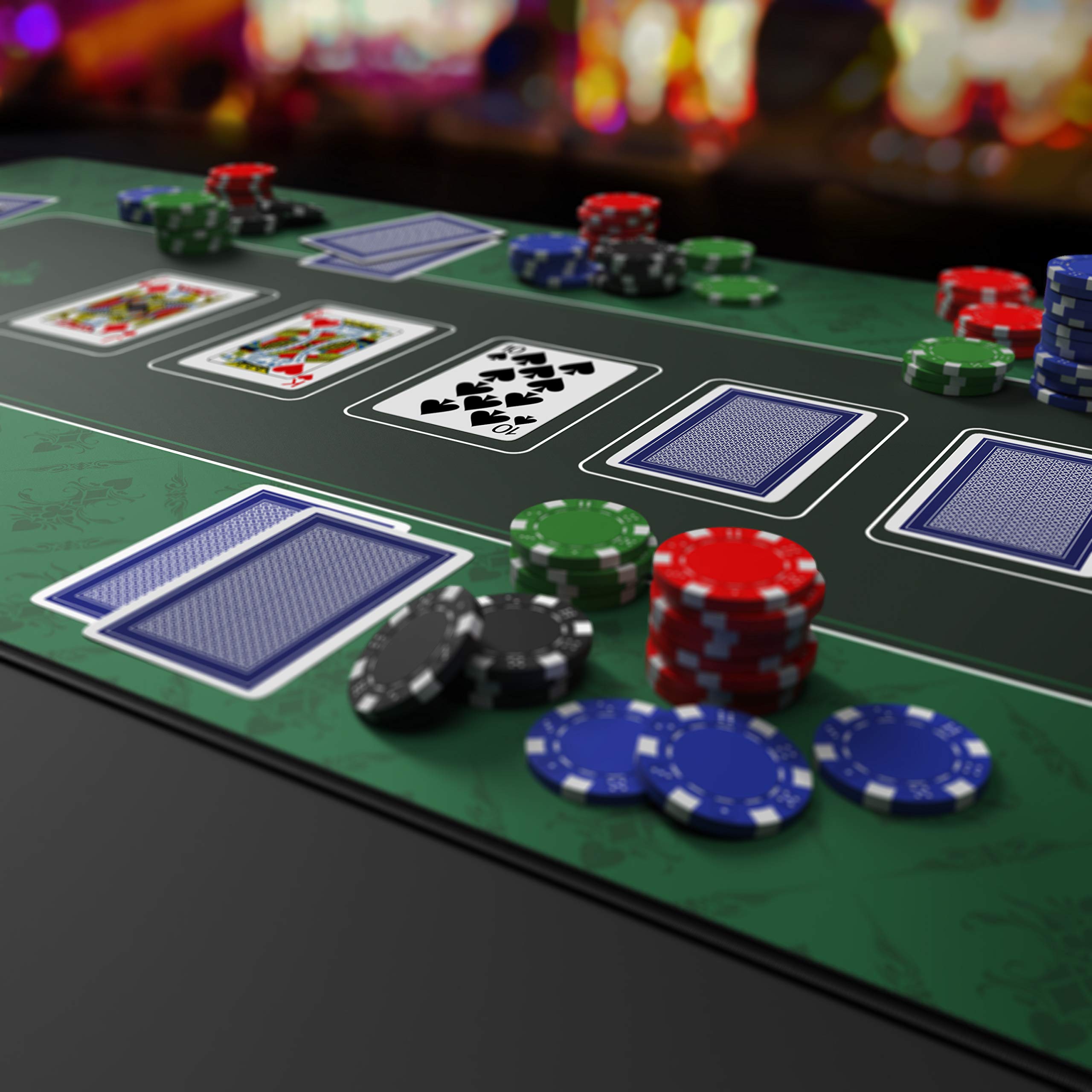 TITANWOLF XXL Poker Mat - Gaming Mouse Pad Mouse Mat - 900 x 400mm